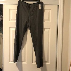 men’s gray dress pants